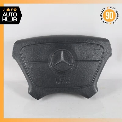 Bolsa de aire airbag volante conductor Mercedes R129 SL500 SL320 92-98 negra OEM Foto 1 de 4