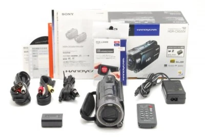 【TOP MINT 】SONY HDR-CX550V Handycam Digital HD Video Camera Camcorder From JAPAN - Image 1 of 4