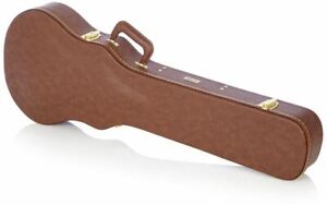 Gator Deluxe Wood Seires Gibson Les Paul Guitar Case, Brown