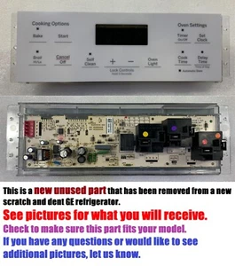 GE oven control board WB27X42666 WB27X45467 WB07X44619 WB27X41726 164D8450G211 - Picture 1 of 14