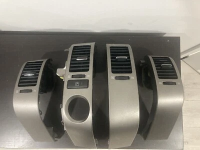 TOYOTA PRIUS 2004-2009 TABLERO DE INSTRUMENTOS TABLERO AIRE ACONDICIONADO AIRE ACONDICIONADO VENTILACIÓN CALEFACCIÓN PANEL DE AJUSTE JUEGO DE 4 Foto 1 de 4