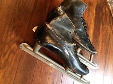 Vintage Dunne's Premier Speed Skates ca 1910s made in Canada, Davega Mens Size 7