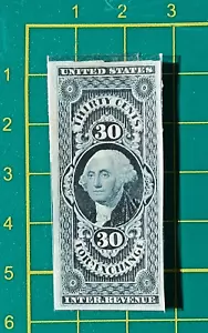 US Stamp 1862-71,R4 #R51 Official revenue For.Exchange,30c lilack ,VF,SCV 200$ - Picture 1 of 5