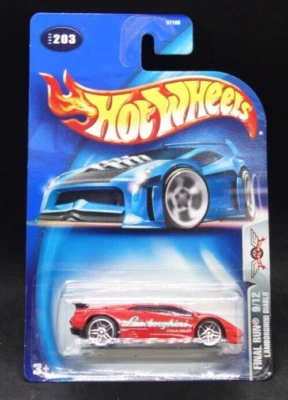 Hot Wheels 2003 Final Run Lamborghini Diablo 9/12 rojo Foto 1 de 2