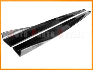 TP Style Carbon Fiber Side Skirt Lip For 2014-2018 LEXUS F-Sport IS250 IS350 - Picture 1 of 1