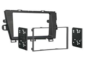 Adapter Von Fassade 2-DIN für Toyota Prius III 2009> Schwarz - Picture 1 of 1