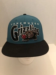 47 Brand Hardwood Classics Vancouver Grizzlies Snapback Hat Cap NBA NEW - Picture 1 of 12