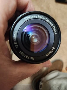 JCPenney 28mm f/2.8 Wide Angle Lens fits Minolta MD Japan (#767384) - Picture 1 of 3