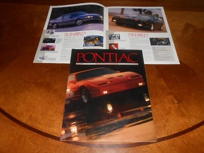 Folleto Pontiac 1989/Catálogo Firebird Grand Prix Bonneville Grand Am 6000 '89 Foto 1 de 3
