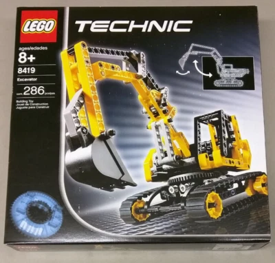 LEGO Technic 8419 Excavator NEW! Bulldozer Dozer Construction Vehicle Shovel - Image 1 of 4