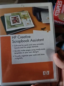 HP Creative Scrapbook Assistant Digital Software CD Windows/Apple - Picture 1 of 2