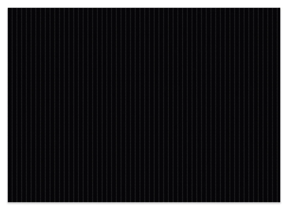 Wallario Duschmatte Bad Teppich Vorleger Schwarz einfarbig monochrom satt dunkel - Bild 1 von 1