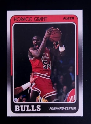 Horace Grant RC 1988-89 Rookie #16 Fleer casi nuevo Foto 1 de 2