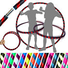 Pro Hula Hoop for Kids or Adults - Weighted Travel Hula Hoop For Exercise Dance