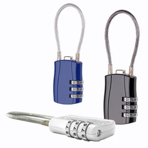 Vorhängeschloss Kombination 3 Digit Lock Locker Reise Koffer Tasche Sicherheit - Bild 1 von 12