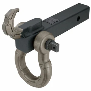 Gancho de remolque y grillete Reese Tactical 10K 5 toneladas correa todo terreno se adapta al receptor de 2 - Imagen 1 de 6