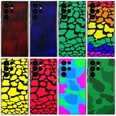 Funda de teléfono camuflaje Samsung S20/S21/S22+/Ultra Spot, jirafa, vaca cubierta rígida Foto 1 de 4