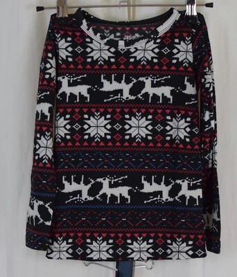 Conjunto de pijamas ropa interior térmica de renos de Navidad Rocky Boys talla XS Foto 1 de 3