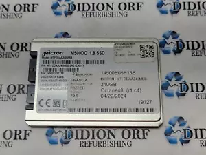 MICRON 240GB 1.8" SATA SSD MTFDDAA240MBB, Grade A SKU 9303 - Picture 1 of 1