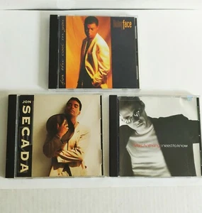 3 CD Lot: BABYFACE  For the Cool in You VG+, + JON SECADA  VG, + MARC ANTHONY GD - Picture 1 of 7