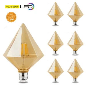 Sparset LED Leuchtmittel E27 Filament Licht Glühbirne Lampe Pyramid 6W 540 Lumen - Bild 1 von 3