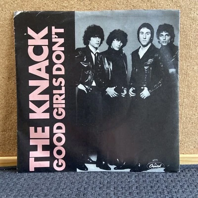 THE KNACK - GOOD GIRLS DON'T / FRUSTRATED (1979 Capitol 4771) orig. 7" NM cond. - Image 1 of 3