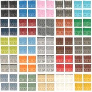 Lego Teil 3200 x 4 Platte 2 x 2. 4 pro Set. Farbe auswählen - Bild 1 von 37
