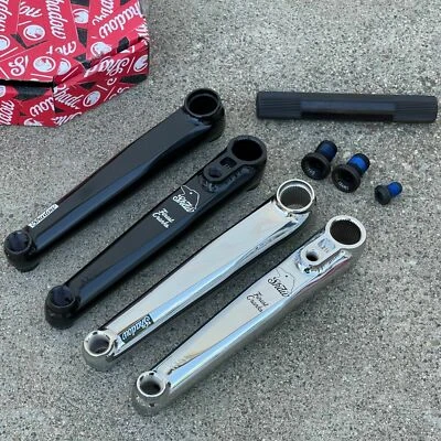 TSC SHADOW CONSPIRACY FINEST CRANKS 170MM BMX MANIVELA DE BICICLETA FIT KINK FIEND ODYSSEY - Imagem 1 de 4