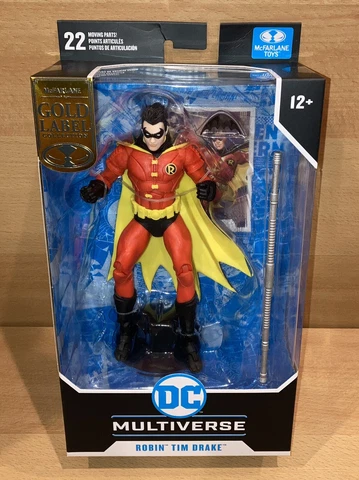 McFarlane Toys DC Multiverse GOLD LABEL RED ROBIN TIM DRAKE Amazon Exclusive NEW Cover