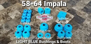 Front Boot and Bushing Kit -58-64 Chevrolet Impala - Picture 1 of 17