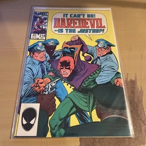 Daredevil 218 F- Jester - Picture 1 of 5