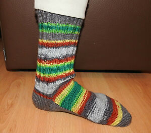 Knitted Socks Woolen Winter Socks Wool Hand Knit US 7-9