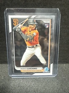 2024 Bowman Chrome #43 Marco Luciano Rookie Card Sam Francisco Giant - Picture 1 of 2