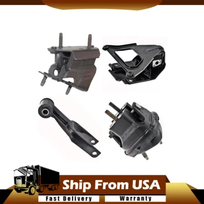 Juego de 4 montajes de motor para anclaje de gasolina Pontiac Grand Prix 2005-2008 5,3 L Foto 1 de 4