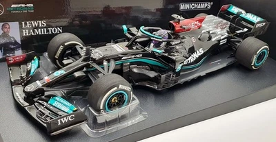 Minichamps 1/18 Scale 110 210144 - Mercedes-AMG F1 Hamilton 44 Bahrain 2021 - Image 1 of 4