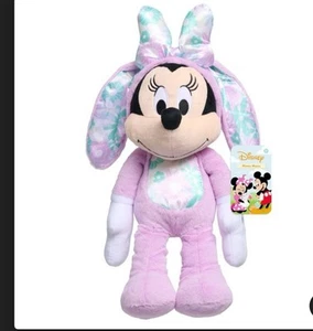 NWT Disney Easter Bunny Large Minnie Mouse Plush 19in - Picture 1 of 6