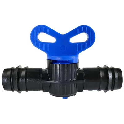 PE PP Kugelhahn, Kunststoff Fittings, Gartenbewässerung, Tropfbewässerung - Bild 1 von 2