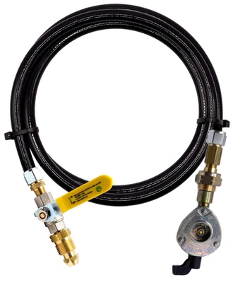 LPG GPL Gas Bottle Refill Set Adaptors To Fill Empty 21mm Clip On Cylinders New - Image 1 of 4