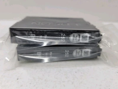 Paquete de 2 cartuchos de tinta negros estándar Epson 252 EXP 11/2025 originales Foto 1 de 4