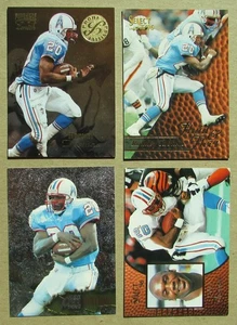 Lote de 4 cartas Rodney Thomas Houston Oilers NFL (1) - Imagen 1 de 2