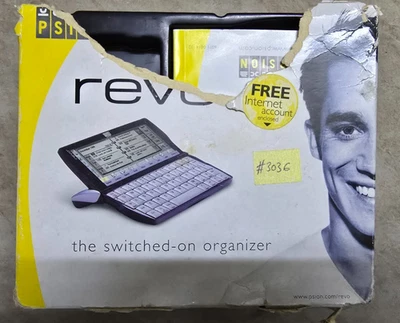 Psion Revo Personal Digital Organizer PDA EPOC Symbian Vintage Collectible 1999 - Image 1 of 4