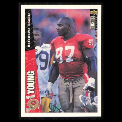 Bryant Young #194 1996 Collectors Choice San Francisco 49ers Football Card NFL - Image 1 of 3