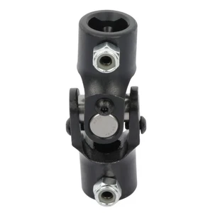 9/16"-26 spline to 3/4"DD Black Universal Steering U Joint Coupler - Foto 1 di 9