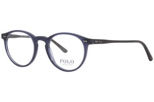Polo Ralph Lauren PH2083 5276 Eyeglasses Men's Transparent Blue Full Rim 48mm - Picture 1 of 5