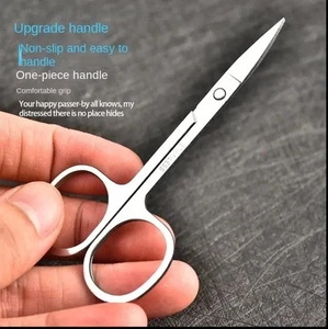 Eyebrow Scissors Pro Stainless Steel Hair Removal Trimmer Sharp Clipper Eyelash - Picture 1 of 8