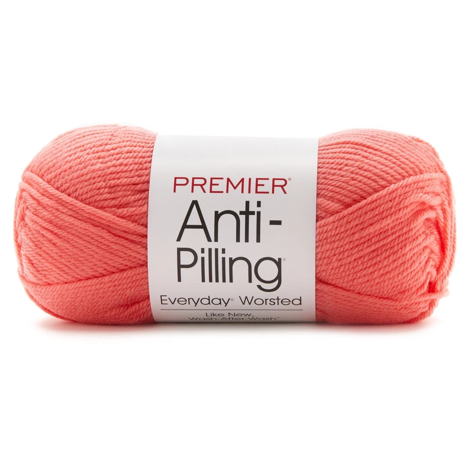 Premier Yarns Deborah Norville Collection Everyday Solid Yarn-Coral (3Pk) - Image 1 of 1