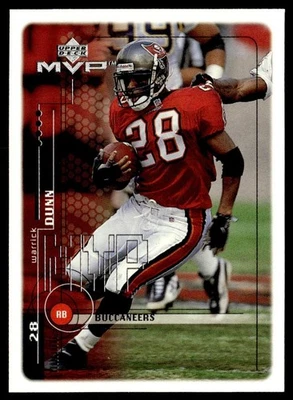 1999 Upper Deck MVP Warrick Dunn Tampa Bay Buccaneers #177 - Image 1 of 2