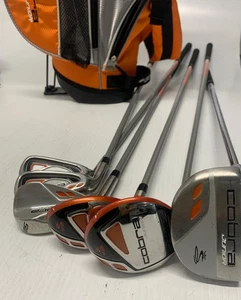 Cobra Junior Golf Clubs Lot 6 With Golf Bag FREE SHIPPING - Picture 1 of 11