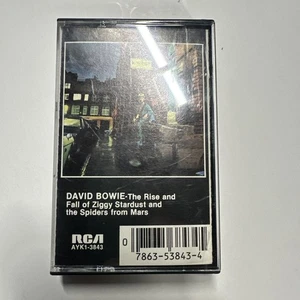 DAVID BOWIE The Rise and Fall of Ziggy Stardust Spiders Mars Cassette Tape RCA - Picture 1 of 6
