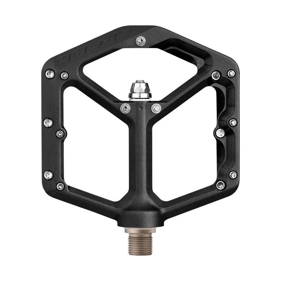 SPANK Oozy Pedals - Platform Aluminum 9/16" Black